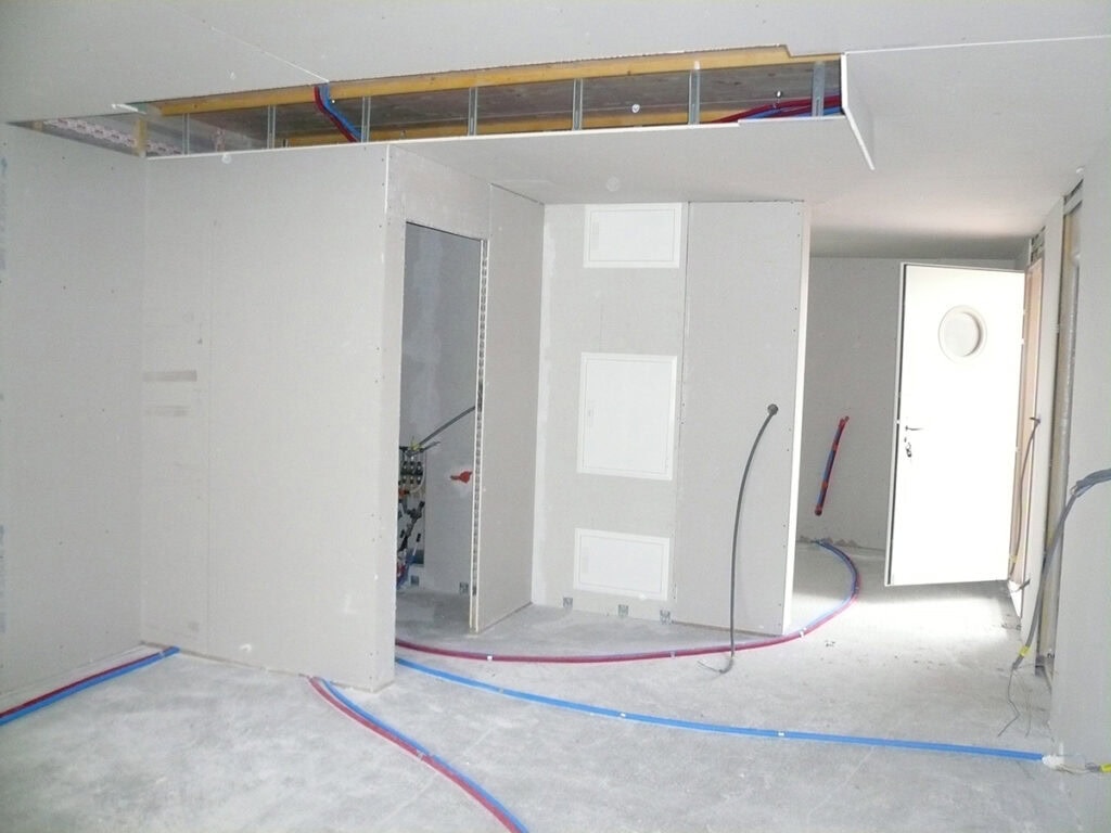 Construction maison Natilia, second oeuvre