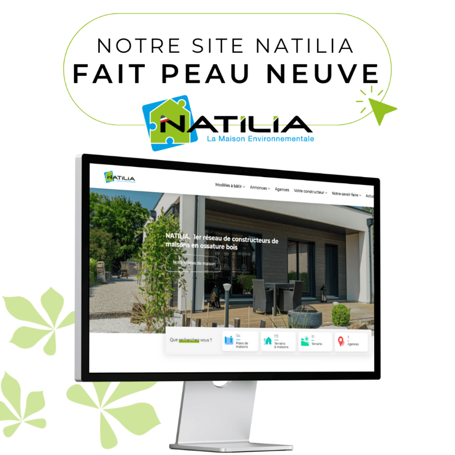 nouveau site internet Natilia